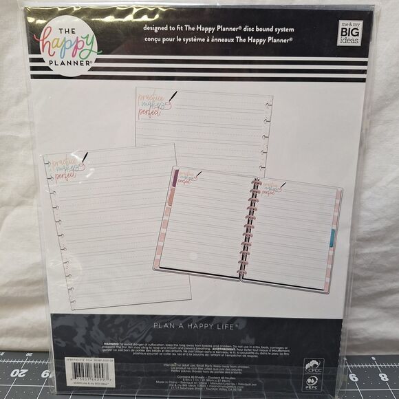 Me and My Big Ideas Lot of 5 The Happy Planner Replacement Refills - Picture 5 of 16
